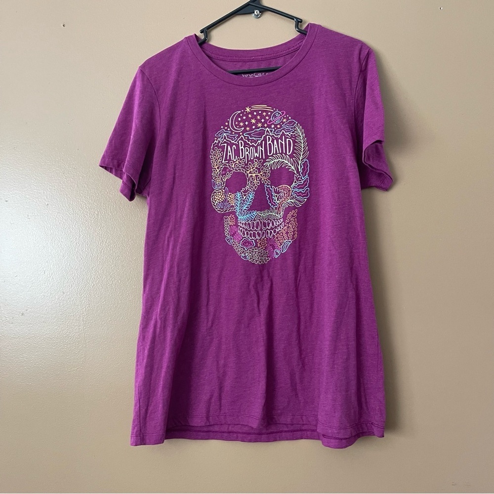 Zac brown band 2017 tour band tee size XXL